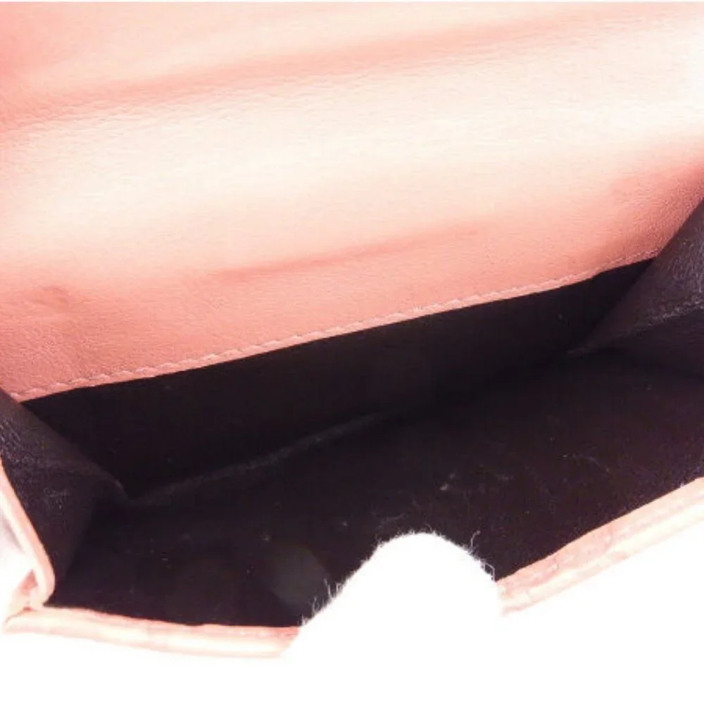 Gucci Wallet Purse Guccissima Pink Gold Woman Authentic Used - Picture 6 of 6